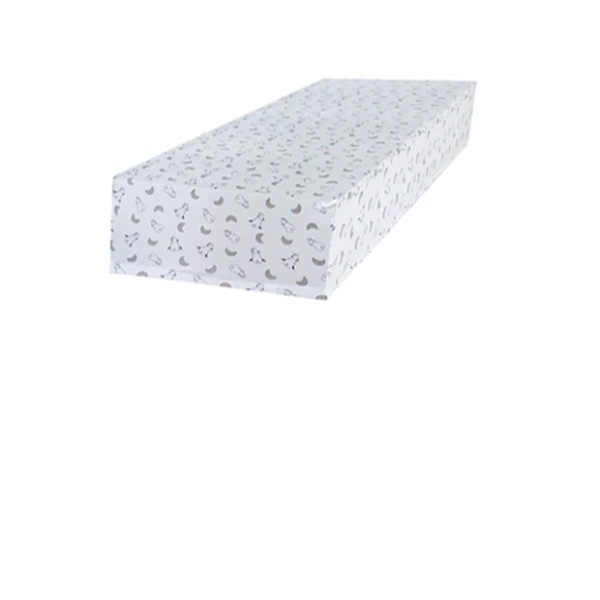 Baa Baa Sheepz Mattress Sheet - Moon & Sheepz White