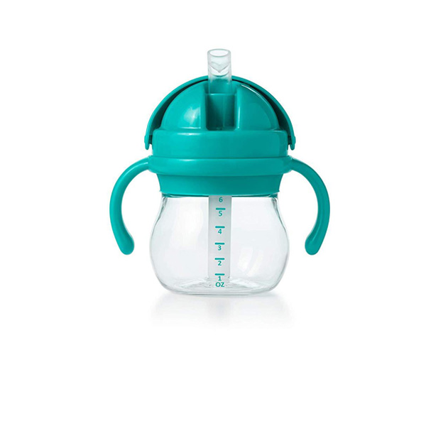 OXO Tot Grow Straw Cup W/Handles 6oz - Teal