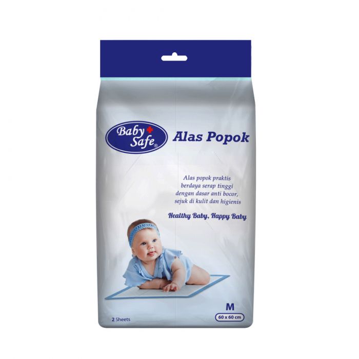 Baby Safe Alas Popok (2sheet) Size M