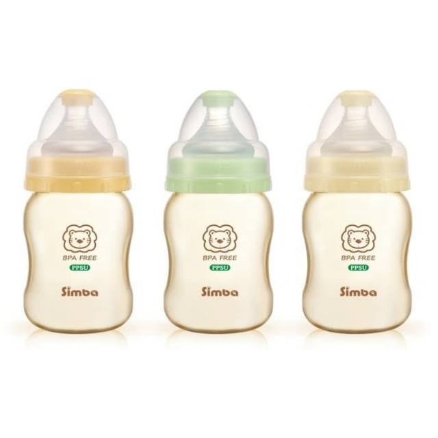 Simba PPSU Wide Neck Calabash Feeding Bottle 200ml