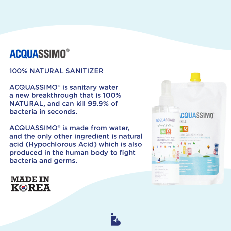 Acquassimo Sanitising Water 300ml