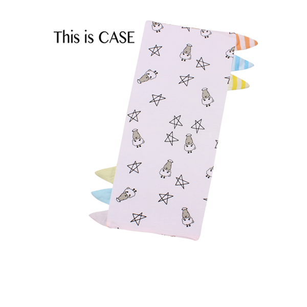 Baa Baa Sheepz Small Buddy Case - Stars Pink