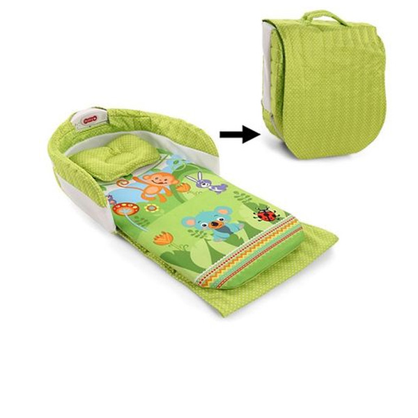 Bebe Smart Baby Folding Bed - Green