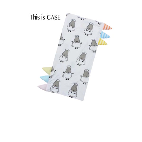 Baa Baa Sheepz Jumbo Buddy Case - White