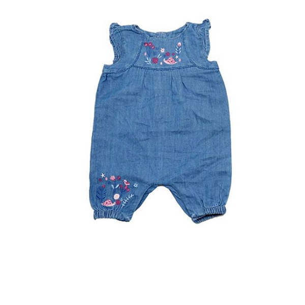 Baby Club Jumpsuit in Denim