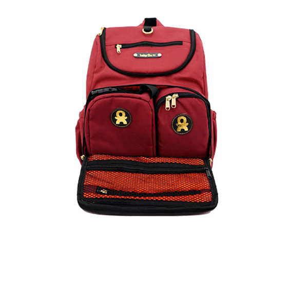 BabyGo Inc Harley Backpack - Maroon