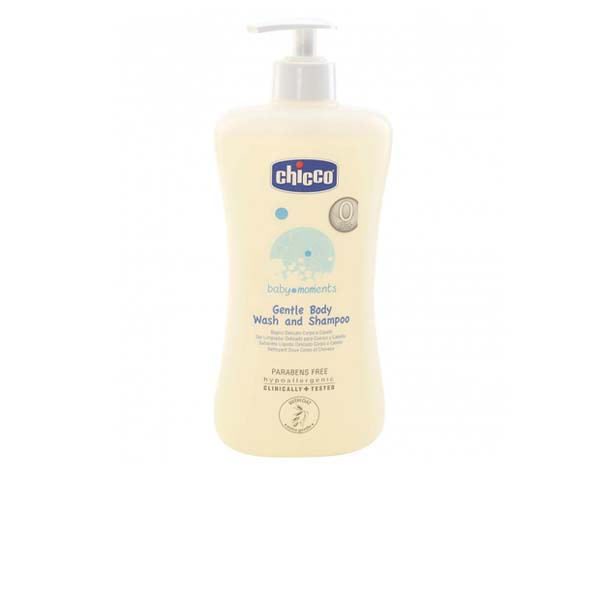 Chicco Baby Moments Gentle Body Wash and Shampoo 500ml