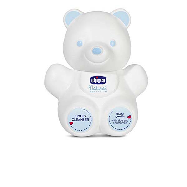 Chicco Natural Sensation Teddy Bear Liquid Cleanser 300ml