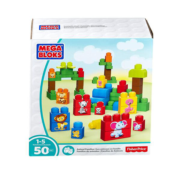 Mega Bloks Animal Families (50pcs)