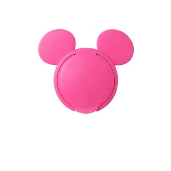 Disney Mickey Reusable Wet Wipe Cover - Hot Pink