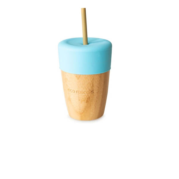 Ecorascals Bamboo Large Cup - Blue