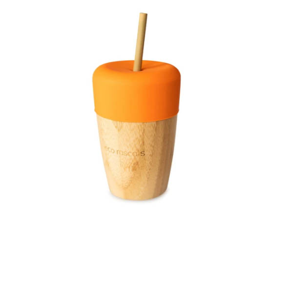 Ecorascals Bamboo Large Cup - Orange