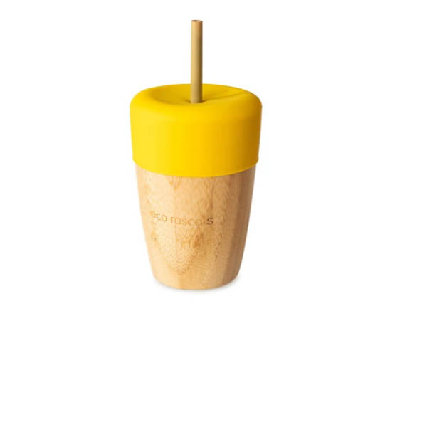 Ecorascals Bamboo Large Cup - Yellow