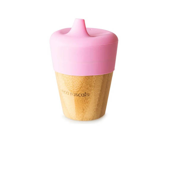 Ecorascals Bamboo Small Cup - Pink