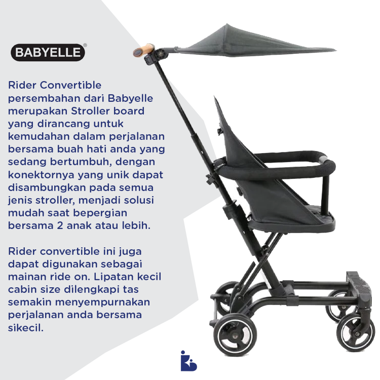 BabyElle Rider Comvertible Special Edition - Brown