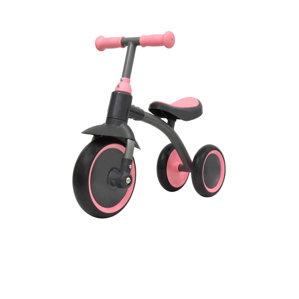 Growth 3 Wheels Learning Bike - Pink