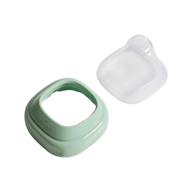 Hegen Green Collar + Transparent Cover