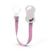 Nuvita Pacifier Holder with Ring - Pink