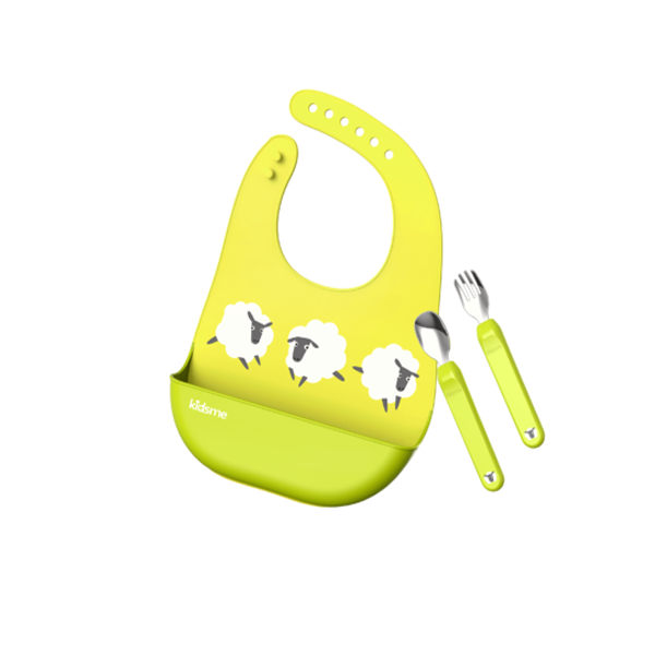 Kidsme Deluxe Dining Set - Lime