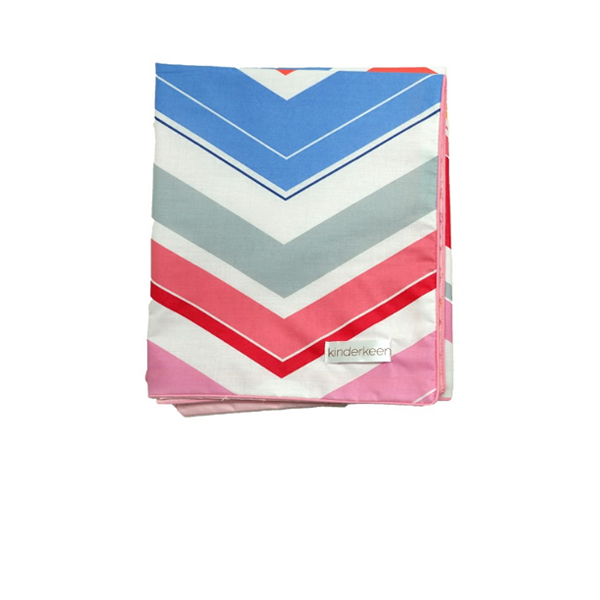 KinderKeen Waterproof Mat Travel Size - Colorfull Chevron