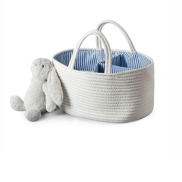 Kinderkeen Rope Caddy Bag Solid - Blue Lining