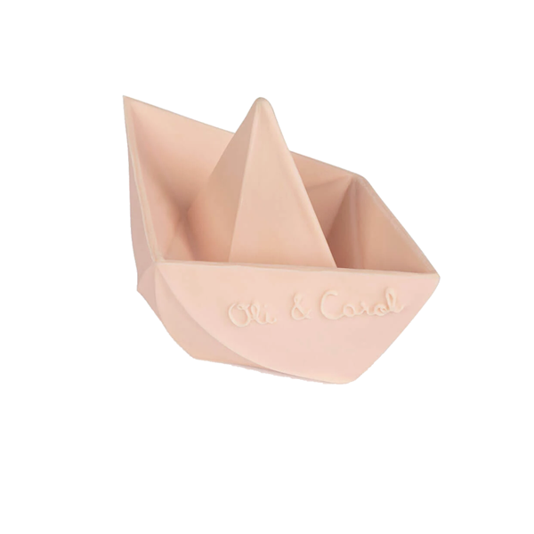 Oli & Carol Natural Baby Toys Origami Boat - Nude