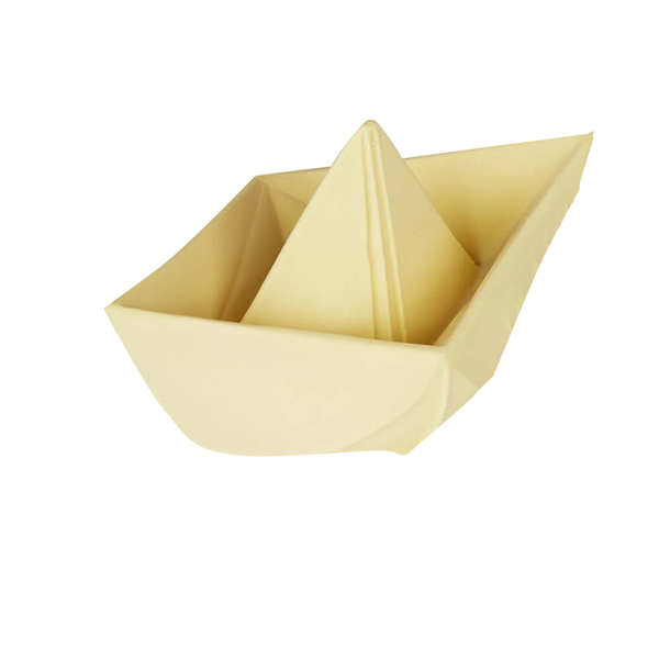 Oli & Carol Natural Baby Toys Origami Boat - Vanilla