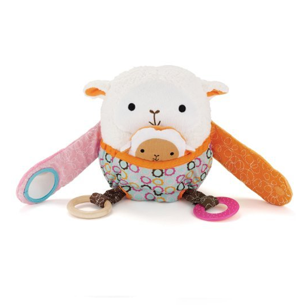 Skiphop Hug & Hide Activity Toys - Lamb