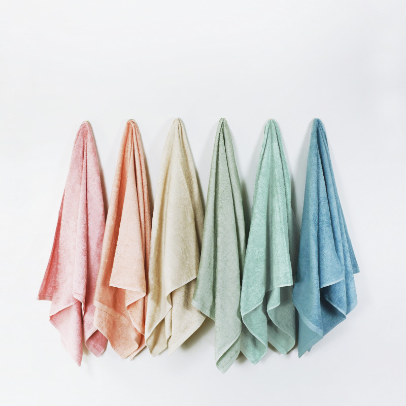 Little Palmerhaus Bamboo Towel - Powder Pink