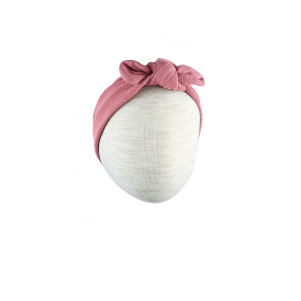 Little Palmerhaus Rounded Knot Headband - Rose