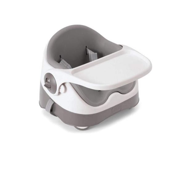 Mamas & Papas Baby Bud with Tray - Soft Grey