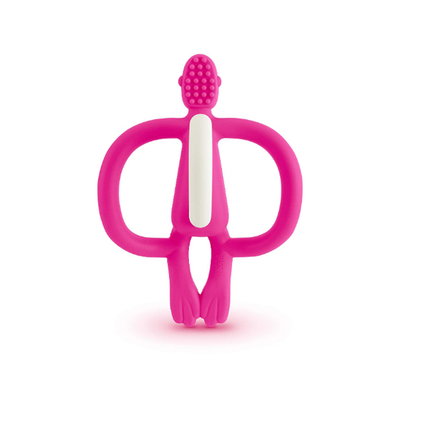 Matchstick Monkey Teething Toy - Pink