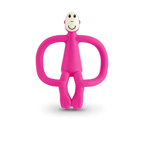 Matchstick Monkey Teething Toy - Pink