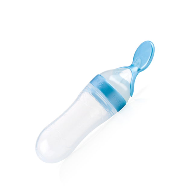 Nuby GF Squeeze Feeder - Blue