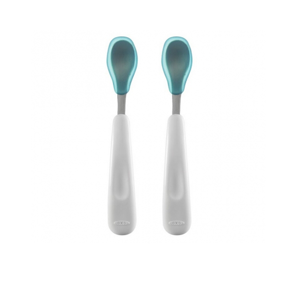 OXO Tot Feeding Spoon Set Aqua