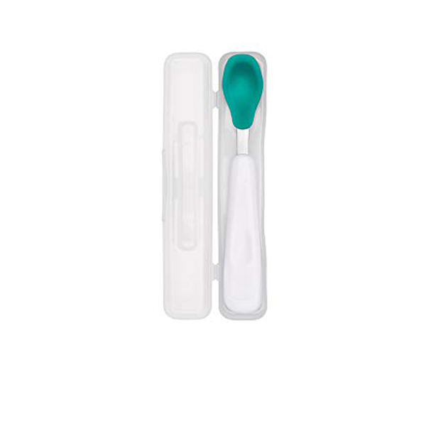 OXO Tot On-the-Go Feeding Spoon Teal