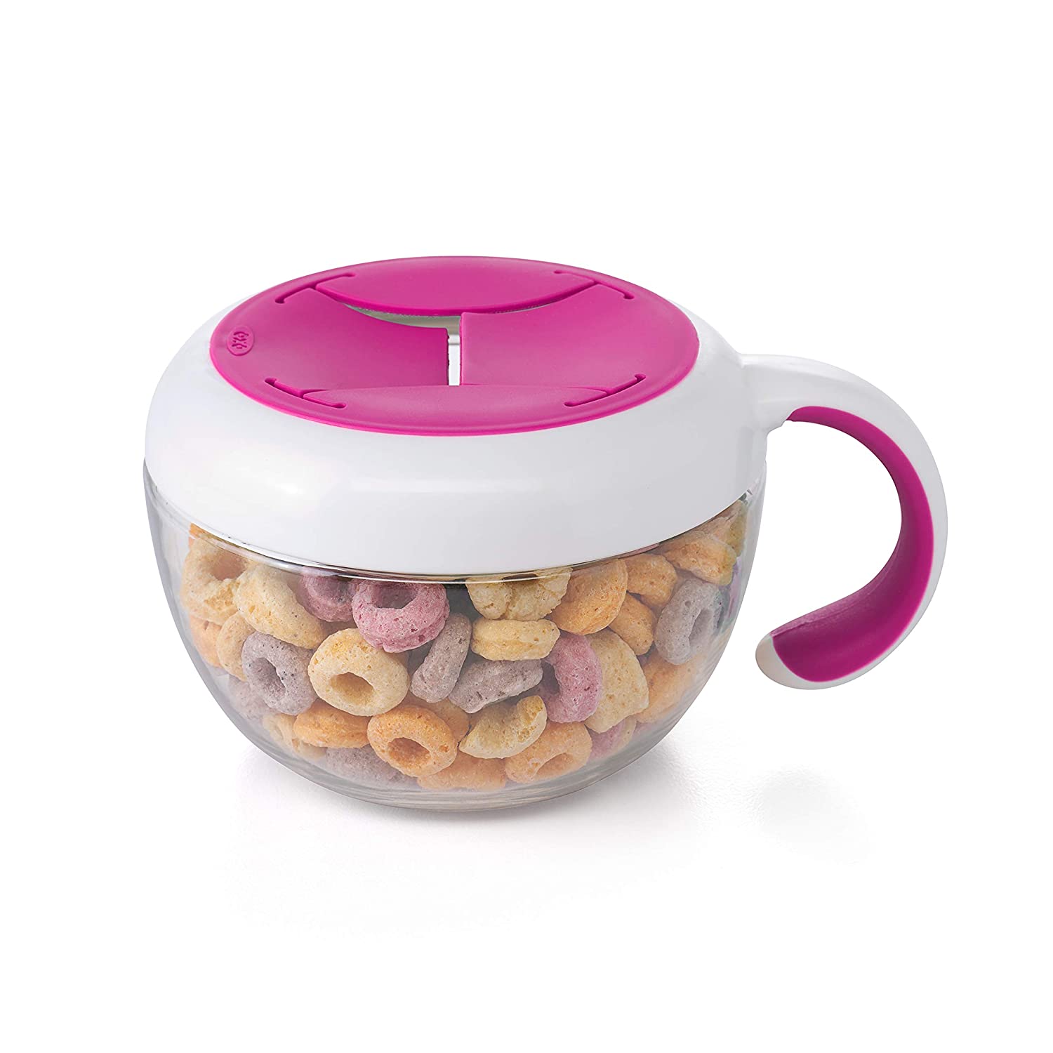 Oxo Tot Flippy Snack Cup - Pink