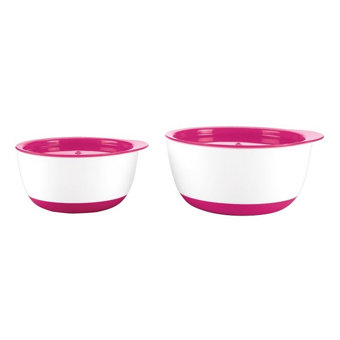 Oxo Tot Small & Large Bowl Set - Pink