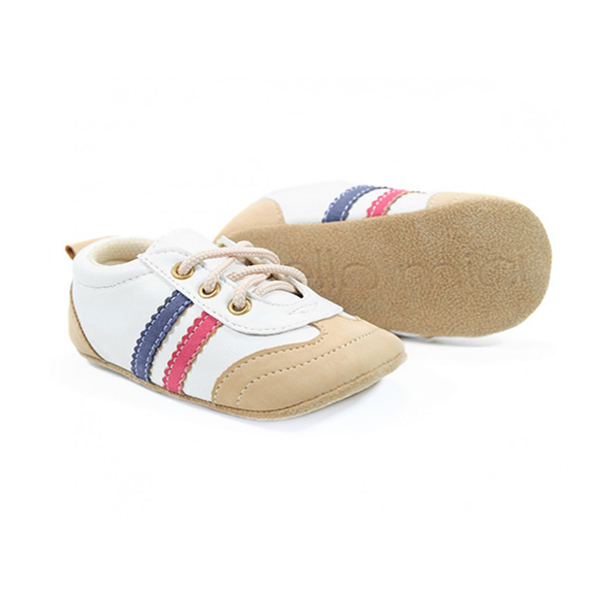 Hellomici Prewalker JPN Sneakers Cream Size 4