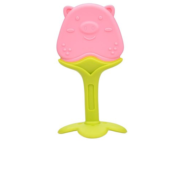 Platube Teether - Pink Pig