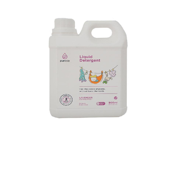 Pureco Liquid Detergen 900ml - Lavender