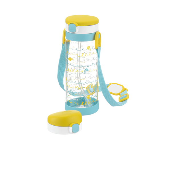 Richell Aqulea Step UP Bottle Mug Set - Yellow