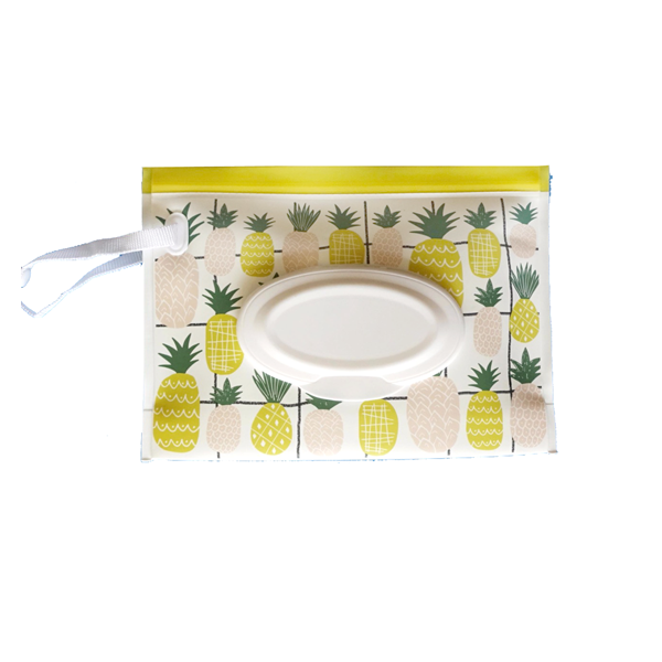 Sunday Baby Wet Wipes Pouch - Pineapple