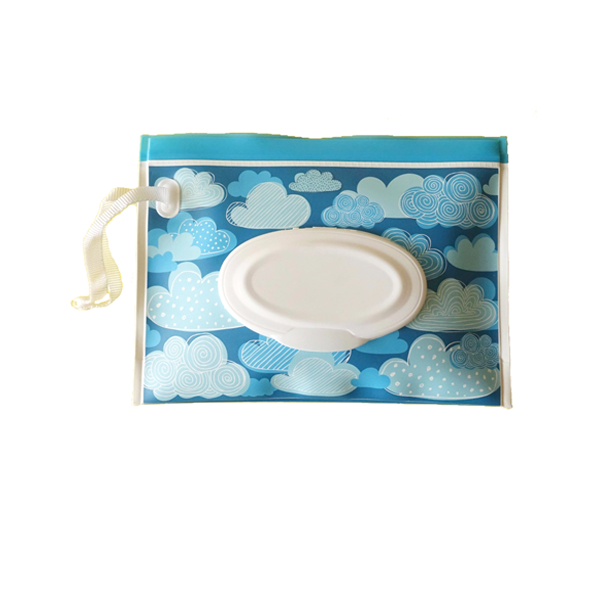 Sunday Baby Wet Wipes Pouch - Clouds