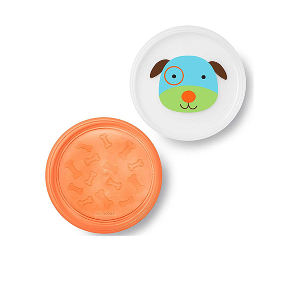 Skiphop Smart Serve 2 pk. Plates - Dog