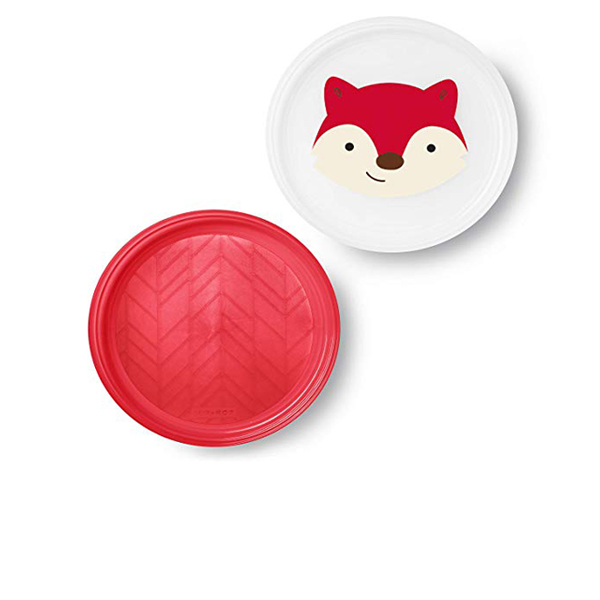 Skiphop Smart Serve 2 pk. Plates - Fox