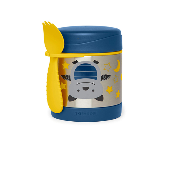 Skiphop Zoo Insulated Food Jar Bat 325ml