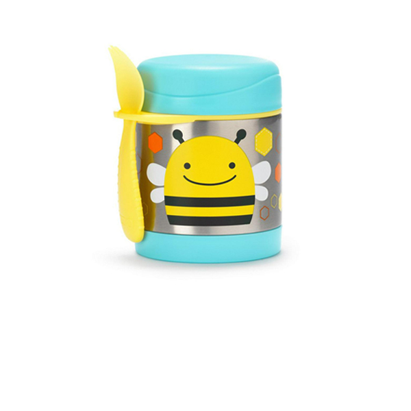 Skiphop Zoo Insulated Food Jar Bee 325ml