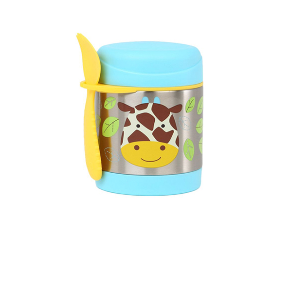 Skiphop Zoo Insulated Food Jar Giraffe 325ml