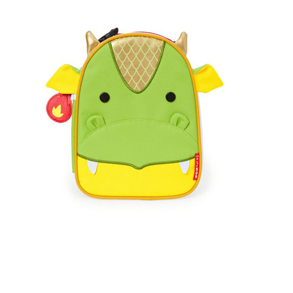 Skiphop Zoo Lunchies Insulated Lunch Bag Dragon